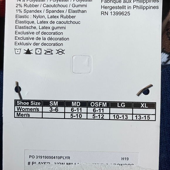 Broncos Denver official nfl mid calf socks unisex socks - Picture 2 of 2